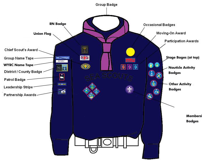 Uniform Badges  First Taverham Scouts